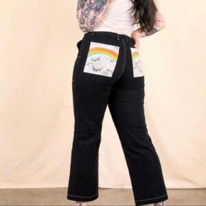 Bug Bud Press Airbrush Rainbow Work Pants!